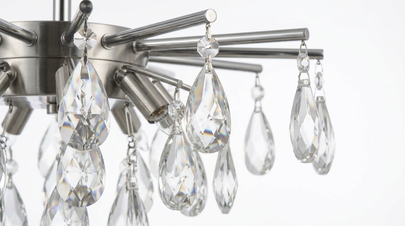 Star Rain Luxury Crystal Pendant Light