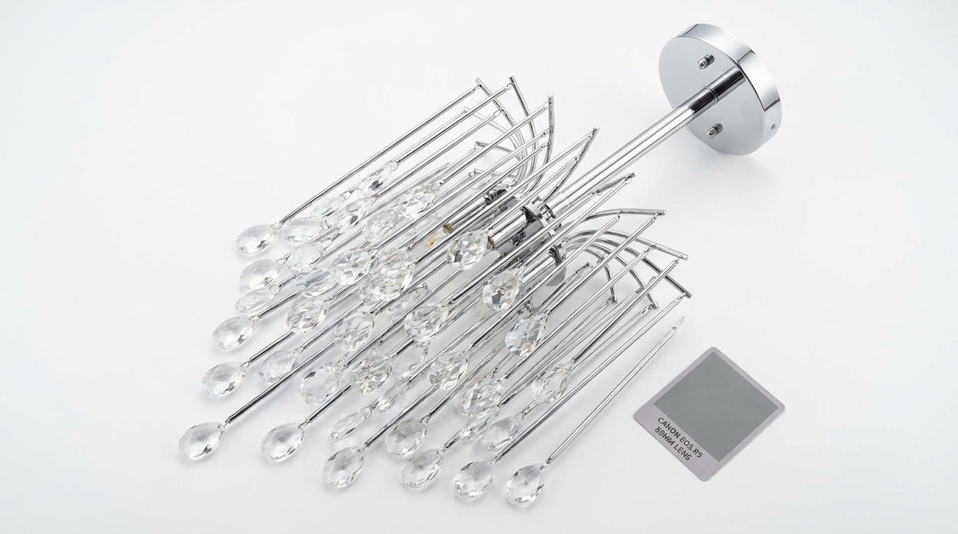 Star Rain Luxury Crystal Pendant Light