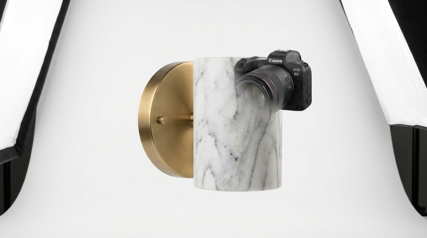 Eterna Stone Nordic Modern Marble Wall Light