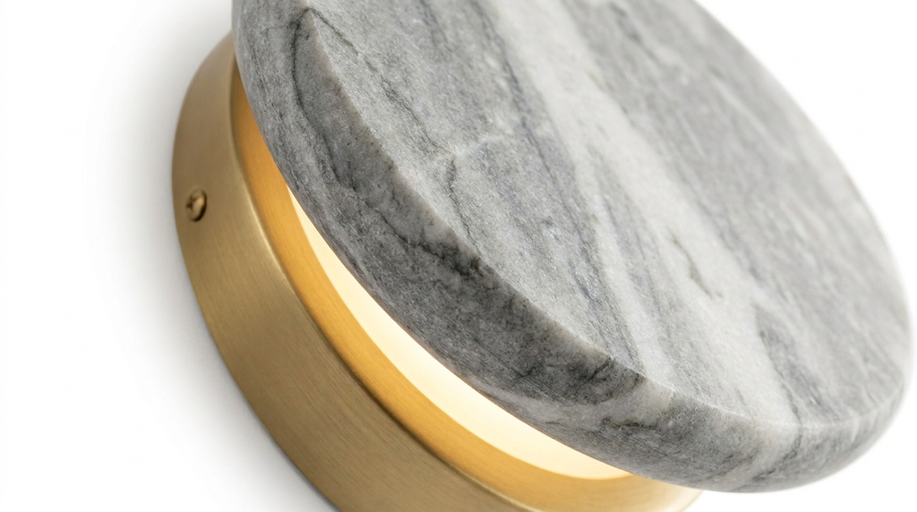 Eterna Stone Nordic Modern Marble Wall Light