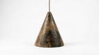 Sora Cone Wabi-Sabi Wood Pendant Light
