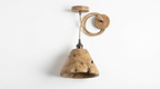 Sora Cone Wabi-Sabi Wood Pendant Light