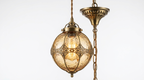 Radiant Lantern Retro Glass Pendant Light
