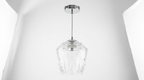 Aurora Luxe Modern Crystal Glass Pendant Light