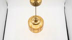 Radiant Lantern Retro Glass Pendant Light