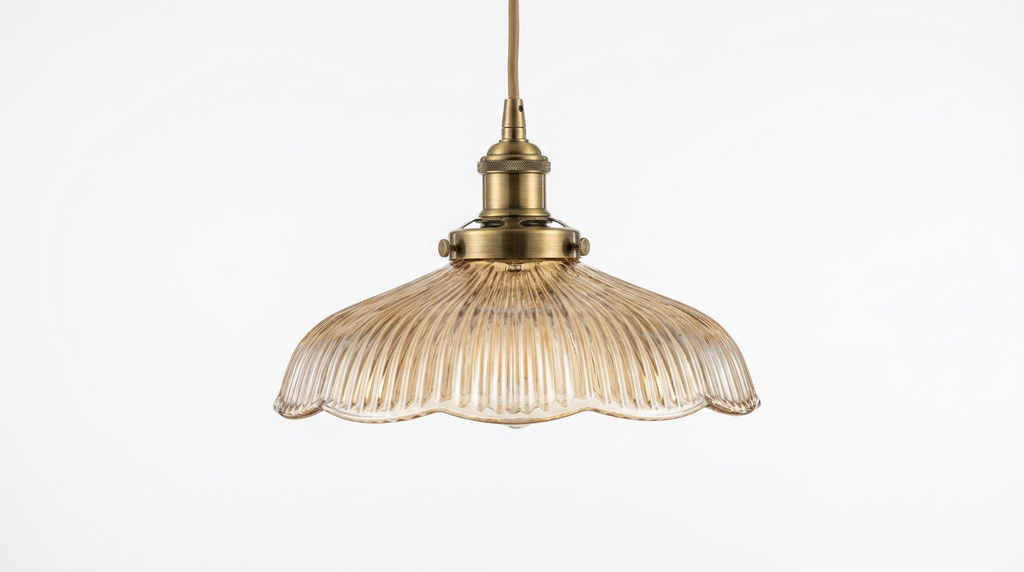 Shanghai Luxe Retro Glass Pendant Light