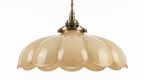 Maison Charm French Cream Glass Pendant Light