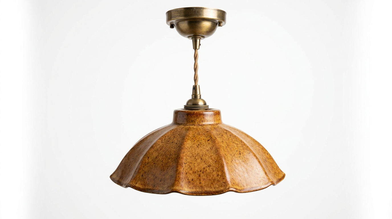 Fall Classic Vintage Ceramic Pendant Light