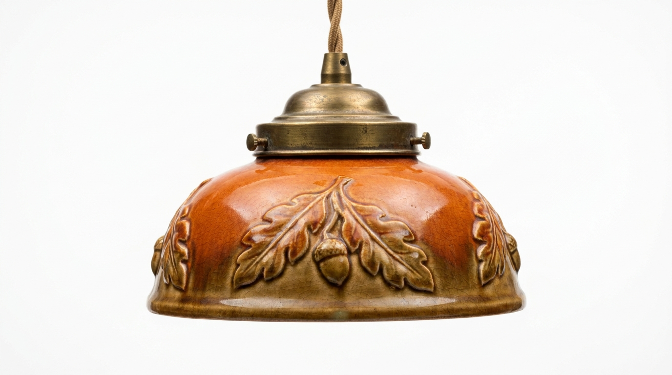 Fall Classic Vintage Ceramic Pendant Light