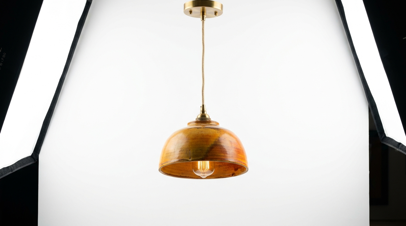 Fall Classic Vintage Ceramic Pendant Light