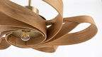 Sora Whisper Sculptural Fan Pendant Light
