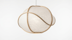 Meiji Rice Paper Japandi Pendant Light