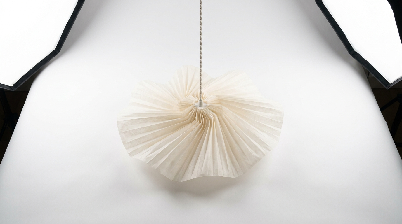 Sora Whisper Sculptural Fan Pendant Light