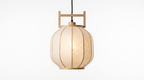 Meiji Rice Paper Japandi Pendant Light