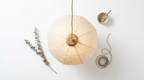 Meiji Rice Paper Japandi Pendant Light