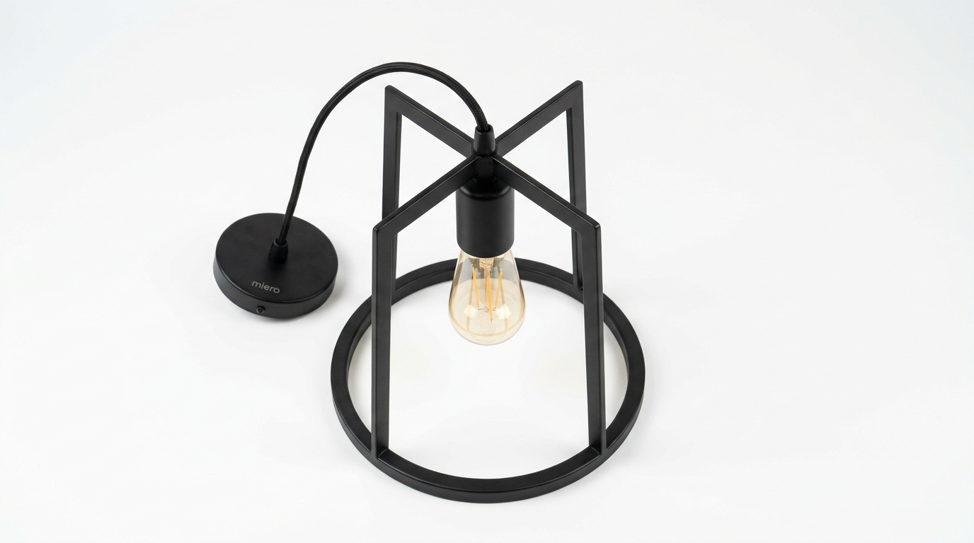 Miero Nordic Minimalist Iron Pendant Light