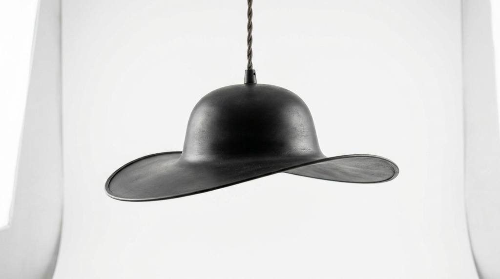 Vivetta Hat French Minimalist Iron Pendant Light