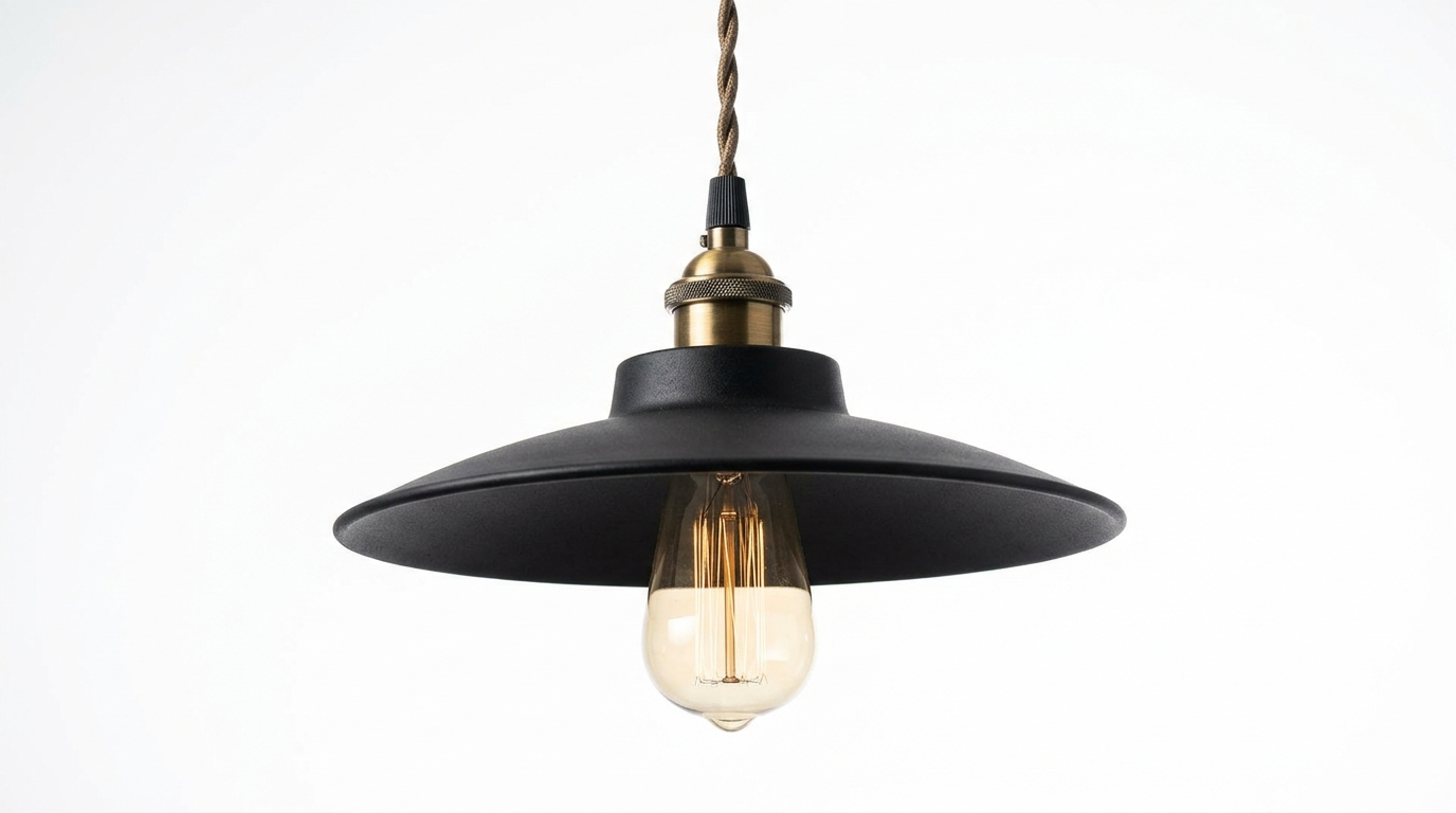 Vivetta Hat French Minimalist Iron Pendant Light