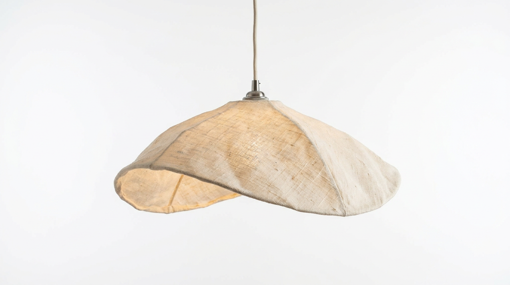 Mushin Glow Wabi-Sabi Silk Pendant Light