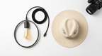 Vivetta Hat French Minimalist Iron Pendant Light