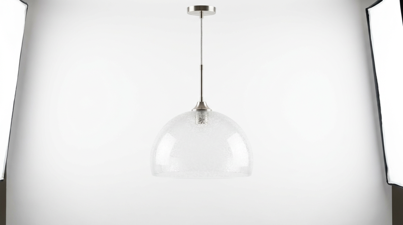 Clued Creative Minimalist Dome Glass Pendant Light