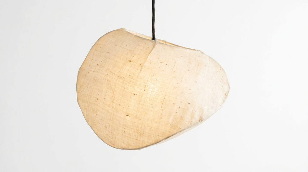 Mushin Glow Wabi-Sabi Silk Pendant Light