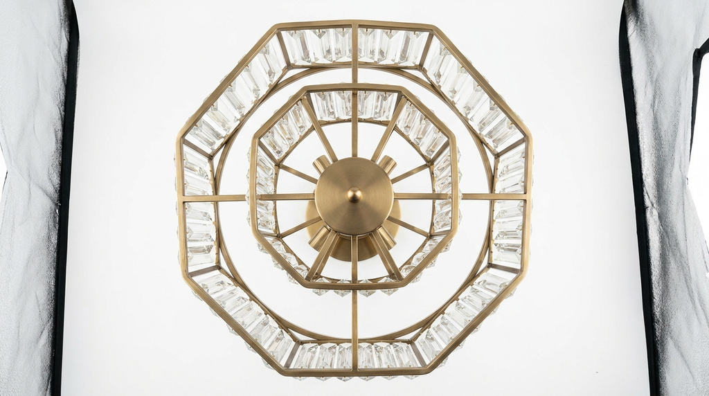 Nordic Crystal Pendant Chandelier
