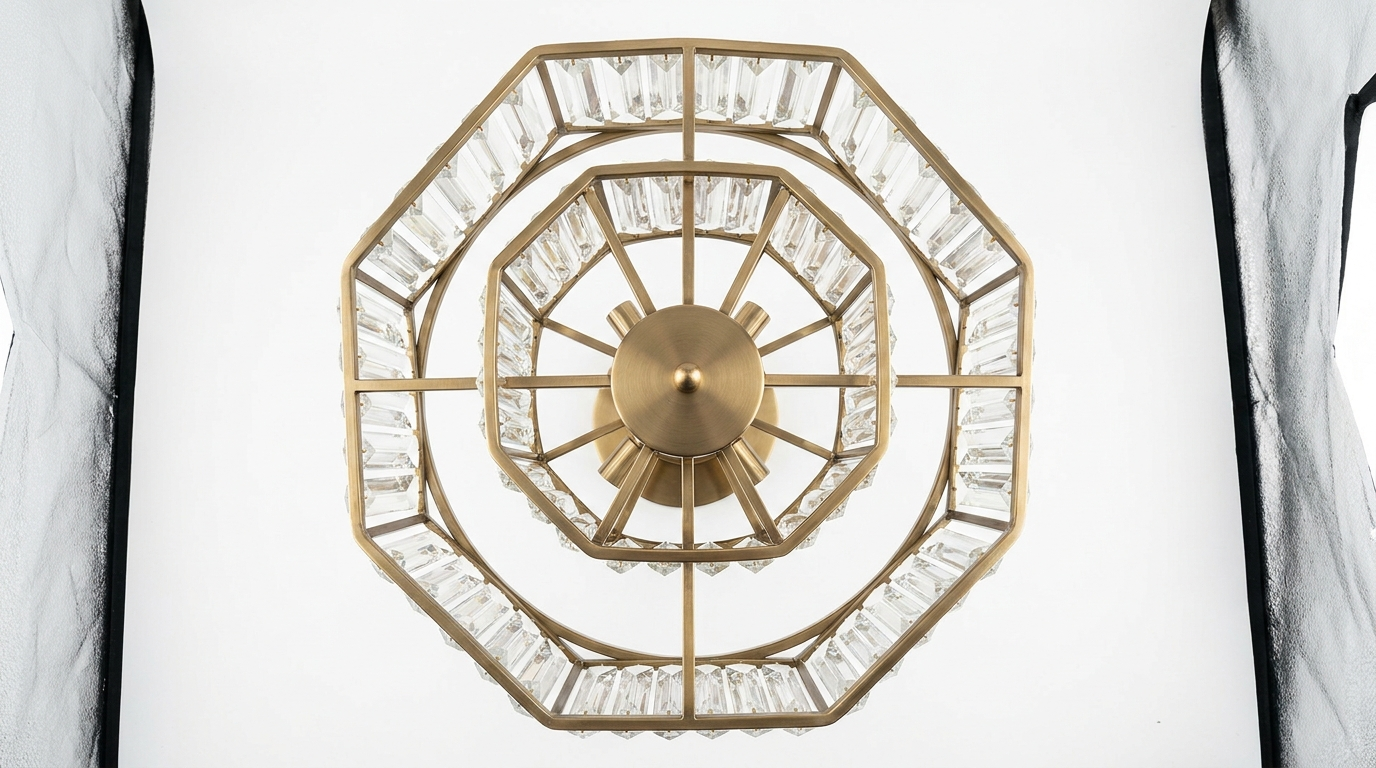 Nordic Crystal Pendant Chandelier