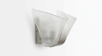 Elora Sculptural Glass Minimalist Wall Light