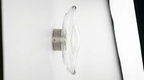 Elora Sculptural Glass Minimalist Wall Light