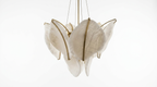 Aurelia Alabaster Cluster Sculptural Pendant Chandelier