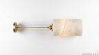 Aurora Pillar Alabaster Pendant Light