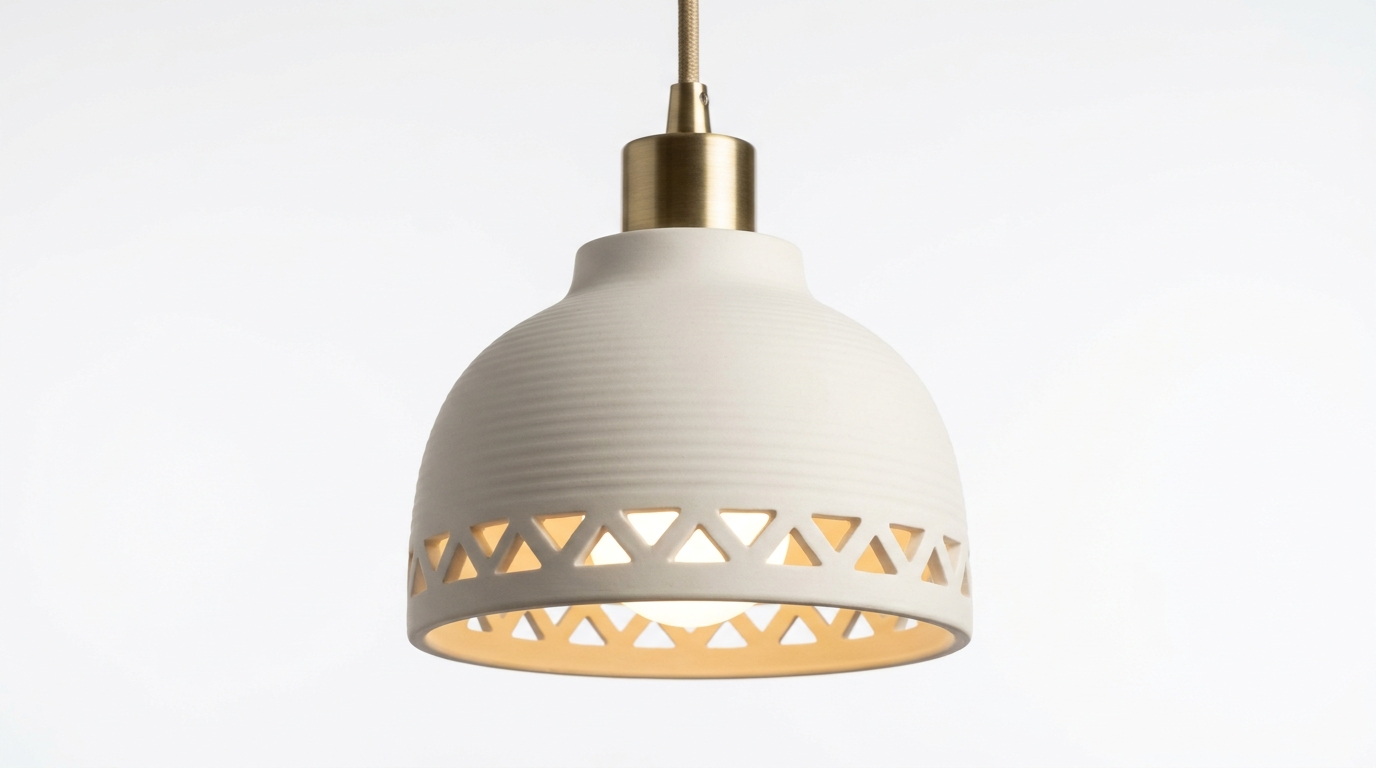 Boki Scandinavian Porcelain Pendant Light
