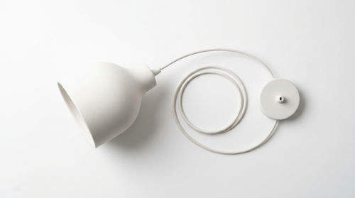 Boki Scandinavian Porcelain Pendant Light — product view 5