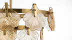 Lucea Bloom Retro Glass Round Chandelier
