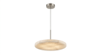 Celesto Disc Alabaster Minimalist Pendant Light