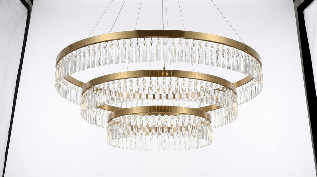 Nordic Ring Crystal Chandelier
