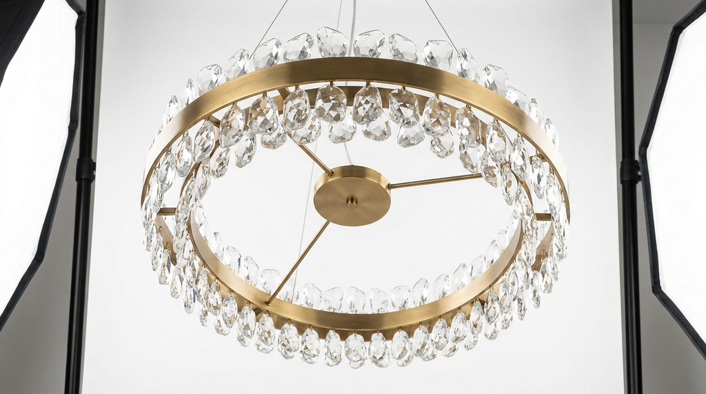 Nordic Ring Crystal Chandelier