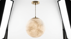 Celeste Orb Alabaster Pendant Light