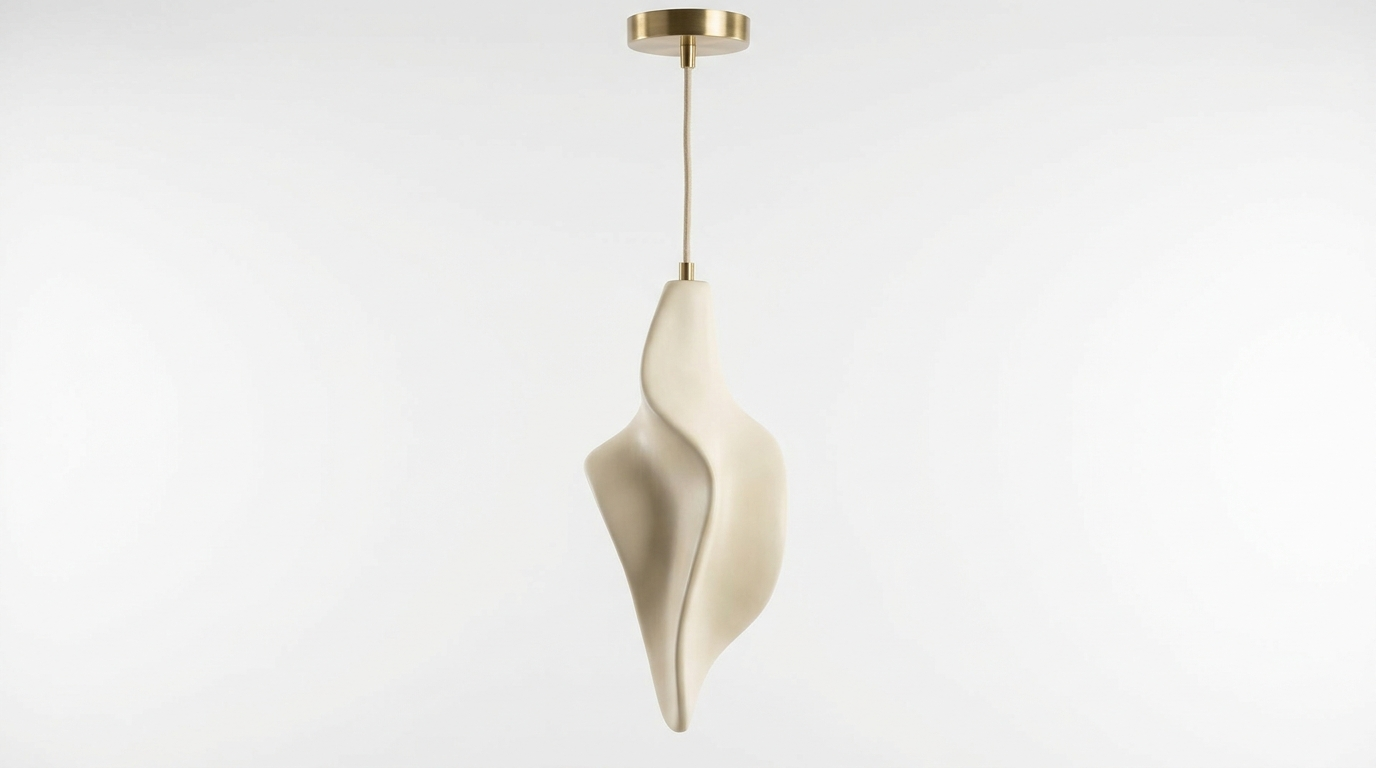 Augustus Nordic Resin Modern Pendant Light