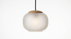 Jupiter Japandi Glass Pendant Light