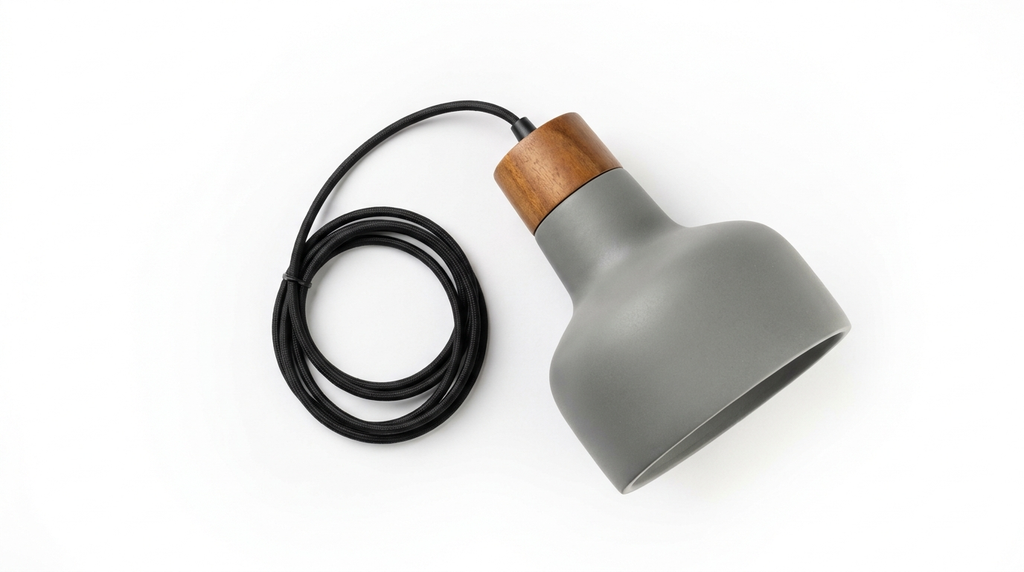 Augustus Nordic Resin Modern Pendant Light