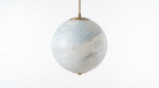 Celeste Orb Alabaster Pendant Light