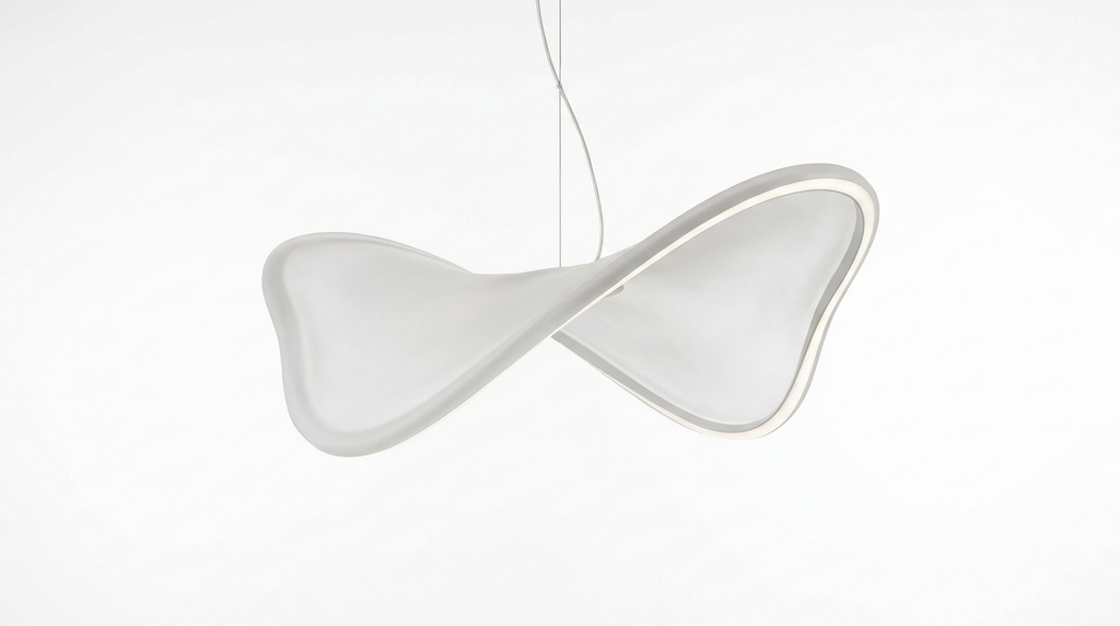 Yumi Sculptural Resin Elegance Minimalist Pendant Light