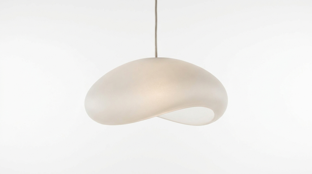 Yumi Sculptural Resin Elegance Minimalist Pendant Light