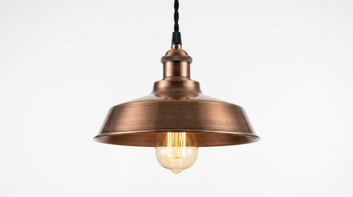 Anzu Retro Copper Pendant Light