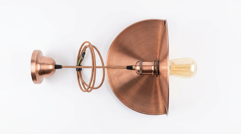 Anzu Retro Copper Pendant Light