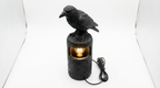 The Watchful Raven Resin Table Lamp