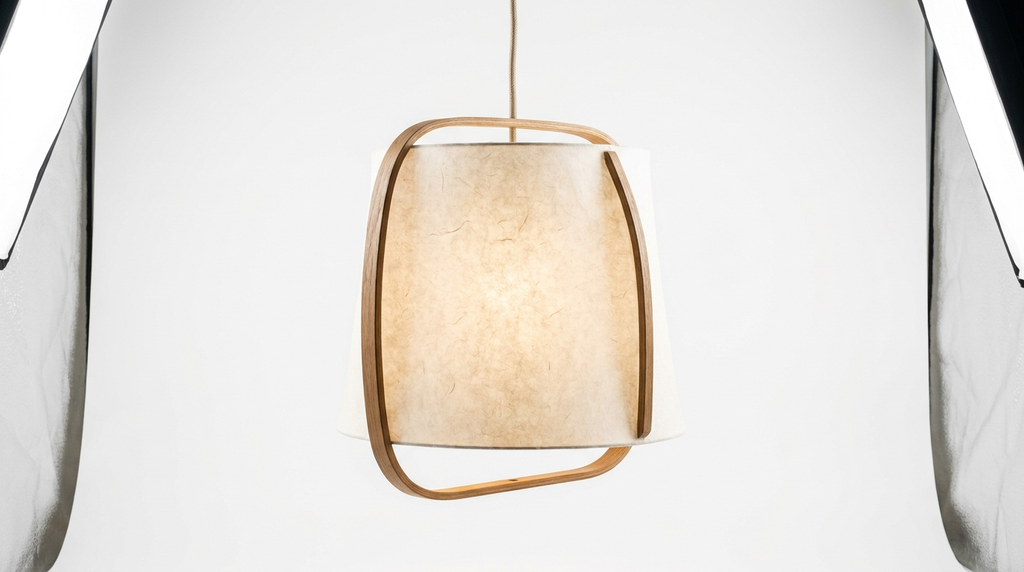 Shoto Serenity Washi Paper Japandi Pendant Light