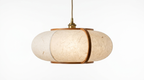 Shoto Serenity Washi Paper Japandi Pendant Light